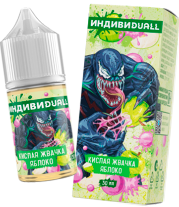 Кислая жвачка с яблоками